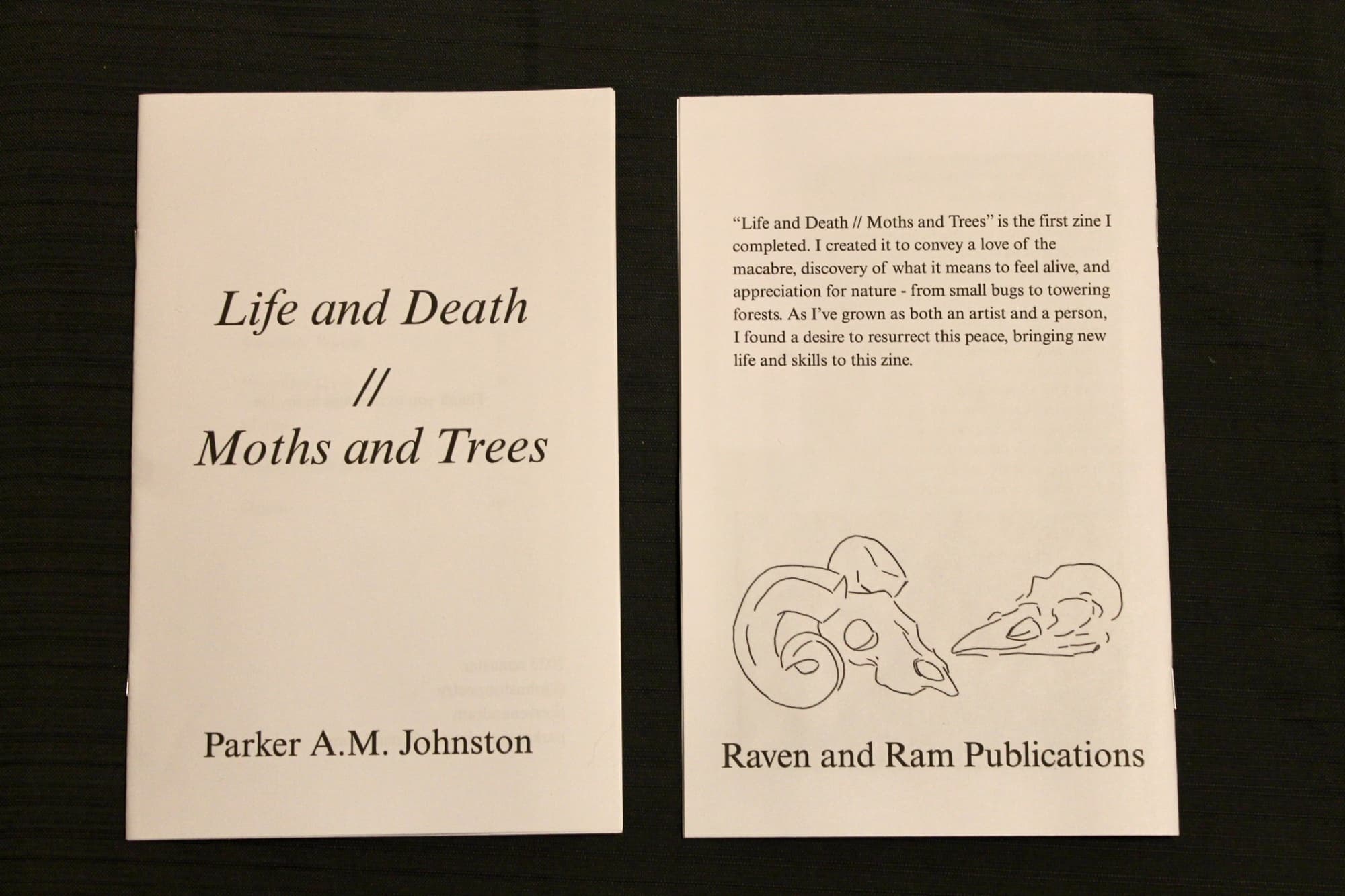 Life and Death // Moths and Trees