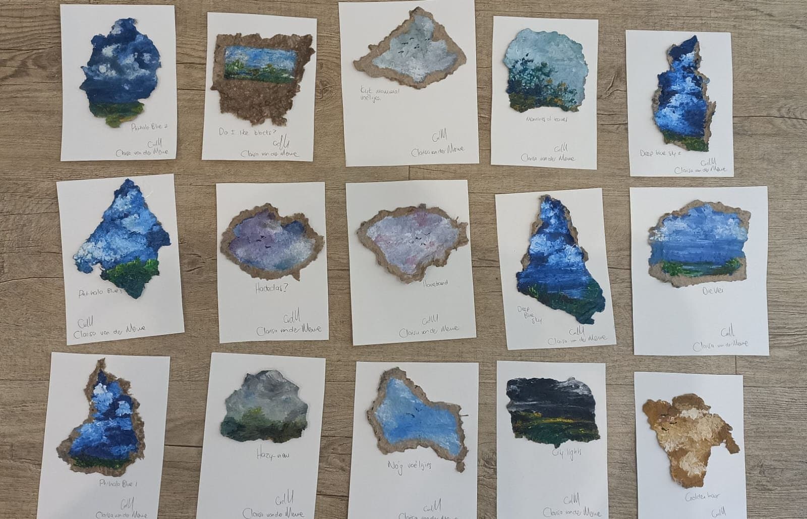 Mini emotional support landscapes