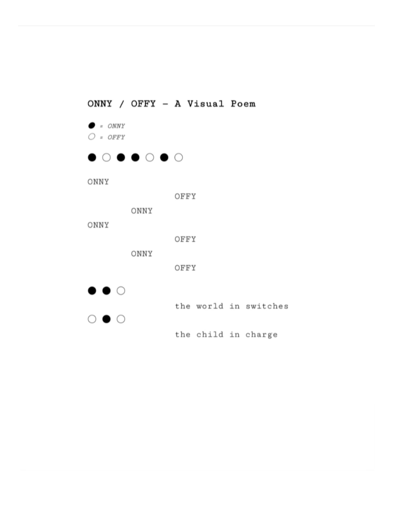 ONNY / OFFY